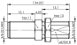 TG F einbaukupplung, 75 Ohm  J01602A0000 