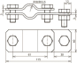 DEHN Anschlussschelle             620021 