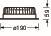 relo-RDES-O/190 LED 2000lm 840 ET IP44 S 