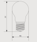 OPPLE Filament 4,5-40W/827  500010001600 