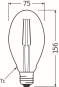 Osram Vintage 1906 LED 40 4W 2400K E27 