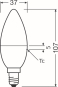 Osram LED Retrofit RGBW 5.5W 2700K E14 