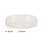 PAULM WallCeiling Lunar 11W LED    70641 