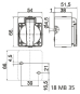 BALS CEE Schuko-Wandsteckdose 16A    724 