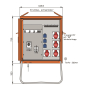 Walther Verteilerschrank 55kVA WV0316CR1 