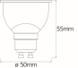 LEDV SMART+ WiFi Spot GU10 dim 40 