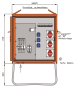 Walther Verteilerschrank 44kVA  WV0280R1 