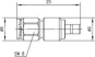 TEGA Adapter SMA-SMB (M-M)   J01155A0021 