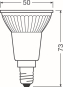 LEDV LED Reflektor 4,5-50W/827 