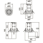 Brumberg LED-Strahler 9 W,    88734163DA 