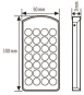 ESYLUX Mobil-PDi/User silber/grün-metall 