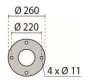 PIL C/FLANGIA SPILLO              310415 