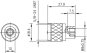 TG ADAPTER UHF-FME (M-M)     J01043A0000 