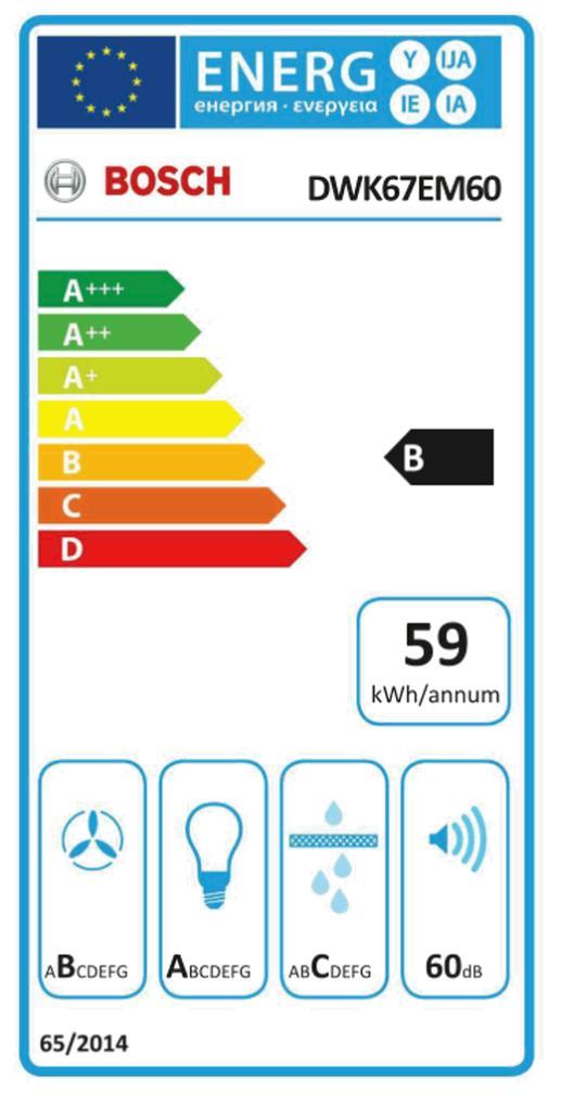 Bosch DWK 67 EM 60 sw Wandesse Kopffrei 