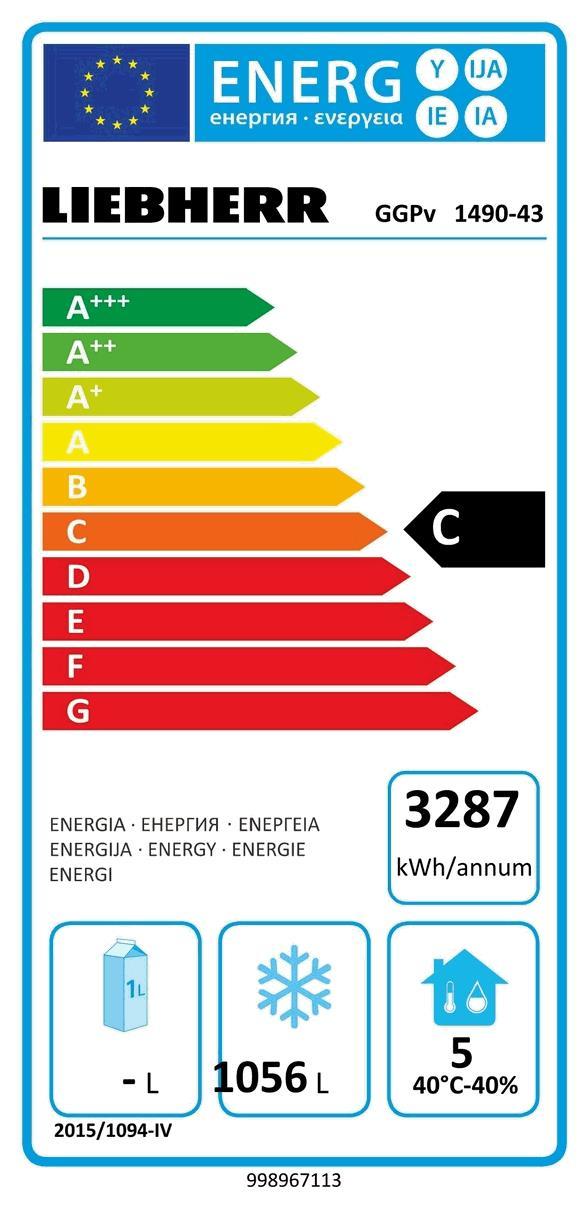 Liebherr GGPv 1490-43 Gastrogefrierschr. 