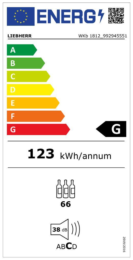 Liebherr WKb 1812-22 sw Weinklimaschrank 