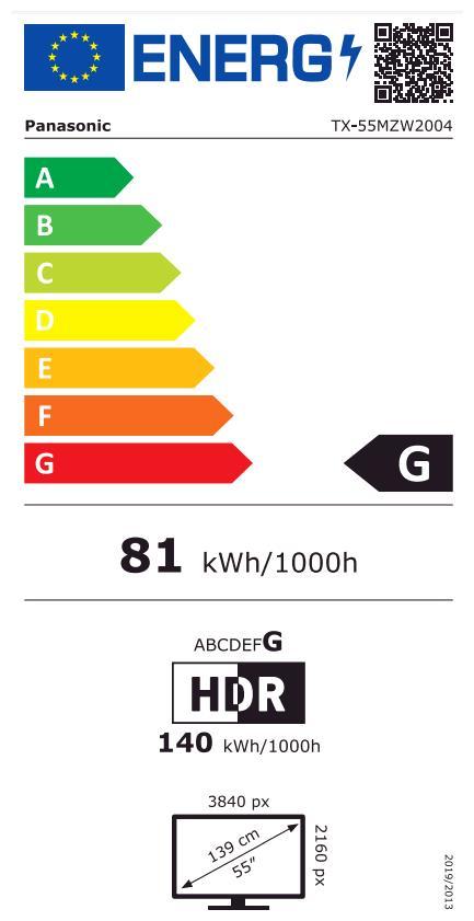 Panasonic TX-55MZW2004 sw OLED-TV 