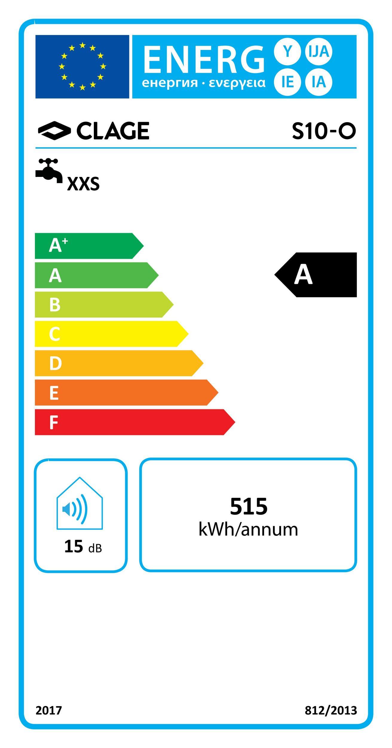 CLAGE Warmwasserspeicher S 10-O    S10-O 