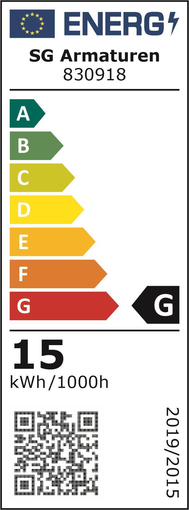 SGLI SG LEUCHTMITTEL G95 15W E27  830918 