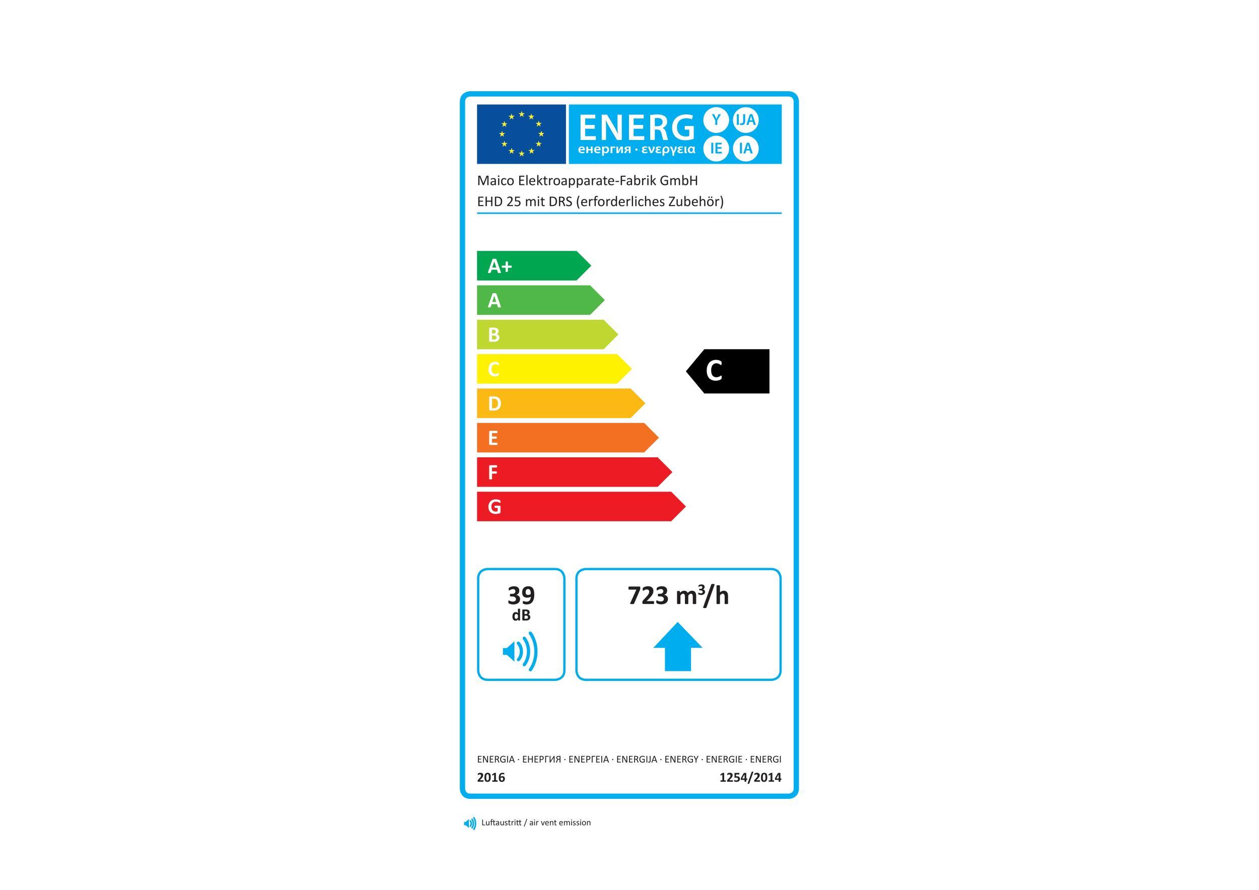 MAICO Mini-Dachventilator für den EHD 25 