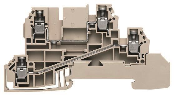 WEIDMUELLER WEI WDL 2,5/L/L TS 35         WDL2.5/L/L     Dreileiter-Inst-Klemme 103030