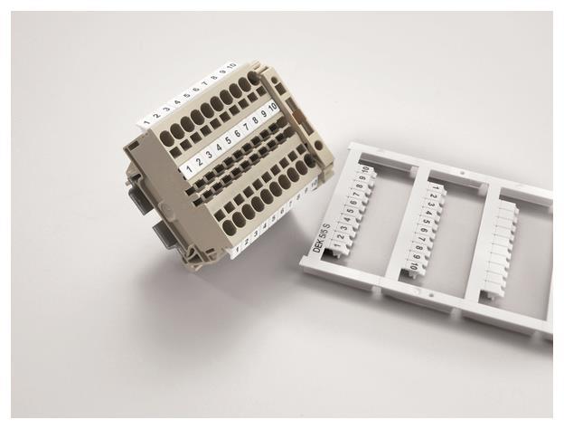 4008190112219 - Weidmüller DEK 5 FWZ 11-20 Klemmen- markierer Karte 5x5mm ws 0523060011 (Inhalt 50 Stück)