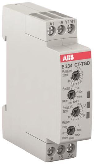 ABB Zeitrelais E234CT-TGD Taktgebend Impuls-Pausebeginnend TG