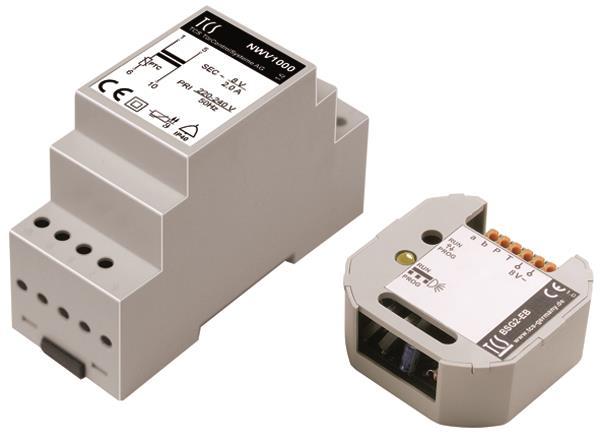 TCS AG TCS Versorgungs-/Steuergeräte- NBV1000 kombination (Klingeltransfor. 2A+BSG2)