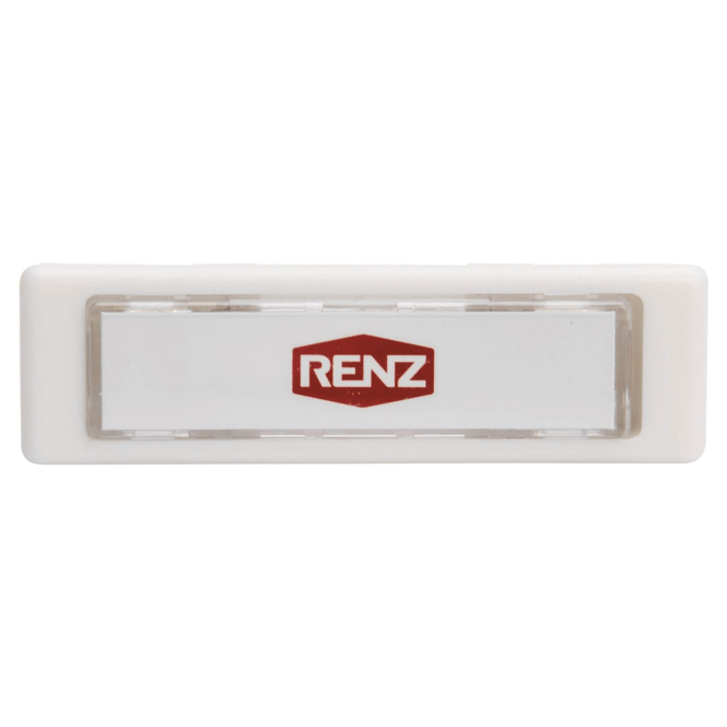 4043075001097 - RENZ Kombitaster Lira 97-9-851109016 weiss 75x22mm