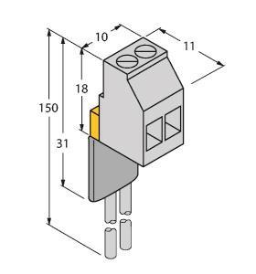 4047101060454 - TURCK Widerstandsmodul WM 1 WM1 0912101