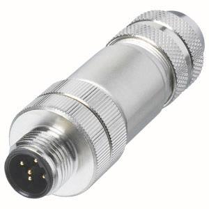 PEPPERL + FUCHS Pepperl & Fuchs 208871 Sensor-/Aktor-Steckverbinder, unkonfektioniert M12 Stecker, g