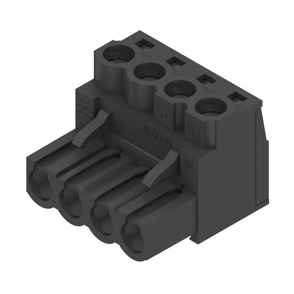 WEIDMUELLER WEI Ein-und BLZP 5.08HC/04/180 SN BK BX mehrpolige Klemmenleiste 1943830000