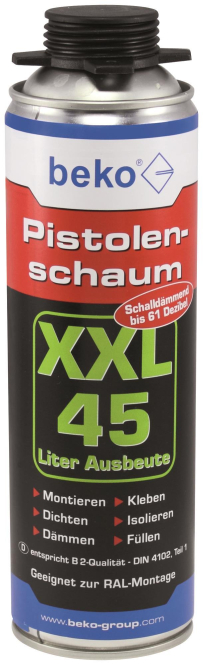 4036421280185 - BEKO Pistolenschaum XXL 280545 !!! 500ml Dose B2 XXL45