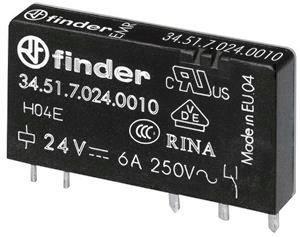 FINDER Print-Leistungsrelais 24 VDC 170 mW (34.51.7.024.5310)