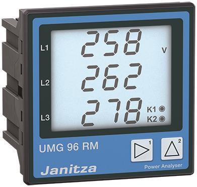 Janitza Multifunkt. UMG 96RM 90-277V UL Netzanalysator 5222061