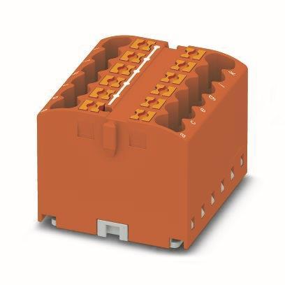 PHOENIX CONTACT PTFIX 12X2,5 RD 3273290 Verteilerblock 0.14 mm² 2.50 mm² Rot 8 St.