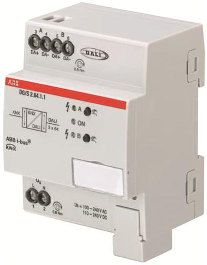 ABB DALI-Gateway Basic 2f DG/S2.64.1.1 2CDG110199R0011