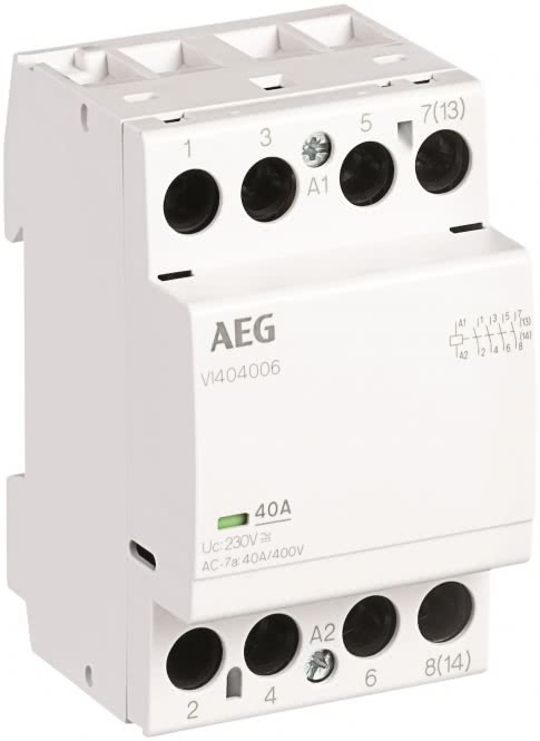 4013614554452 - AEG Installationsschütz VI404006 230V 40A 4S 0Ö 115464