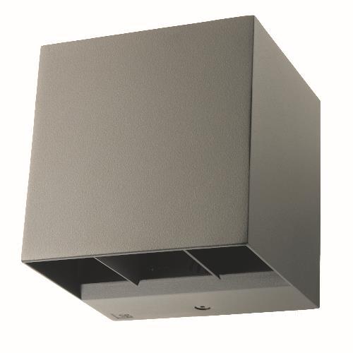 SGL Wandleuchte ARTES IP65 grafit 641704 8W 340lm 3000K dim, Winkel verstellbar