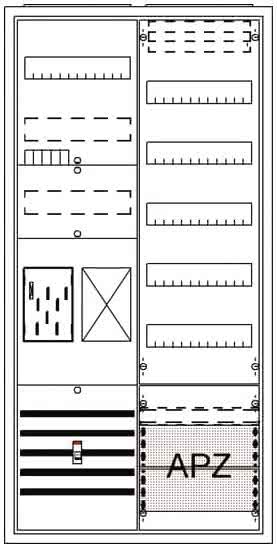 ABB Komplettschrank APBKE-IA271Z1R1V5A2 1 Stück