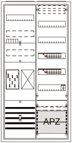 ABB Komplettschrank APBKE-IA271Z1R1V5A2 1 Stück