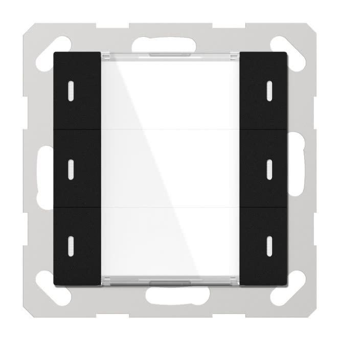 GVS Tastsensor ADVANCE+ 3- fach 8185406 schwarz inkl. Temp.sensor ADV-06/02.1.0