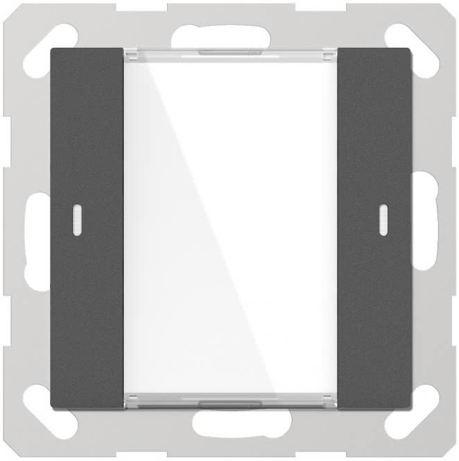 GVS Tastsensor ADVANCE+, 1- fach 7267236 Anthrazit m.Temp.sensor ADV-02/02.1.01