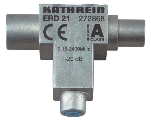 KATHREIN Dämpfungsregler ERD 21 Dämpfungssteller IEC 0,15-2400 MHz